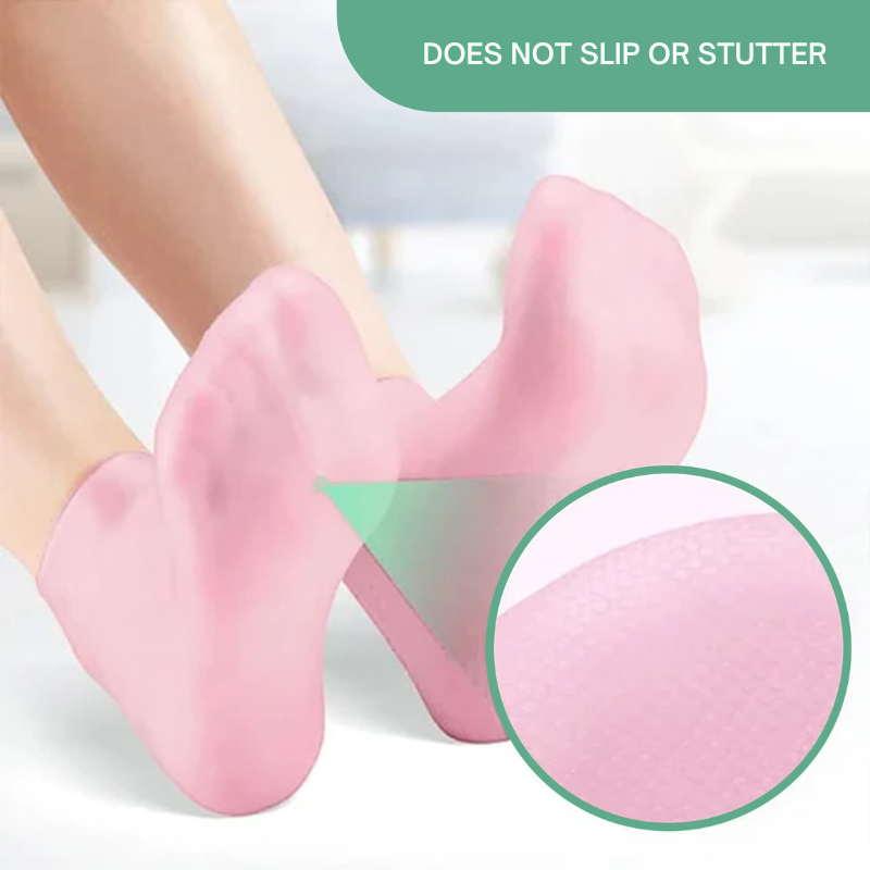 Calze in silicone per piedi morbidi e curati