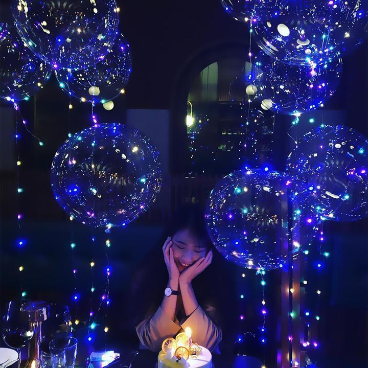 Palloni LED riutilizzabili per illuminare le vostre feste (X10)